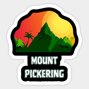 Mount Pickering Sticker